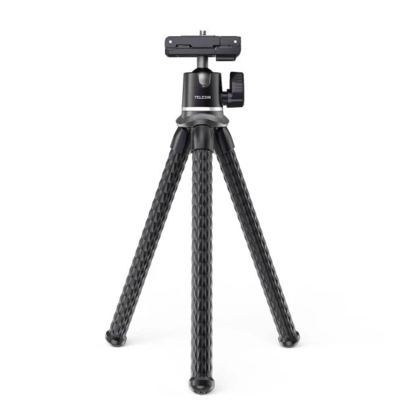 Tripé Flexível para Celular e Câmeras DSLR - Telesin