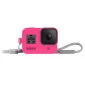 Capa Silicone GoPro Hero 8 + Cordão Ajustável - GoPro Sleeve + Lanyard