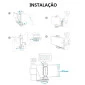 Conjunto de Suporte de Celular para DJI Osmo Pocket Pgytech