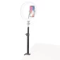 Suporte de Mesa para Iluminação e Câmeras Encaixe 1/4 Polegadas