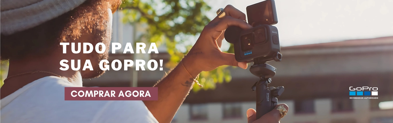 Acessórios para GoPro! Clique aqui! 
