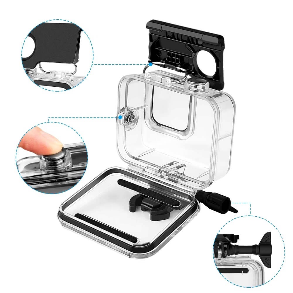 Caixa Estanque para GoPro Hero 8 Black 45m