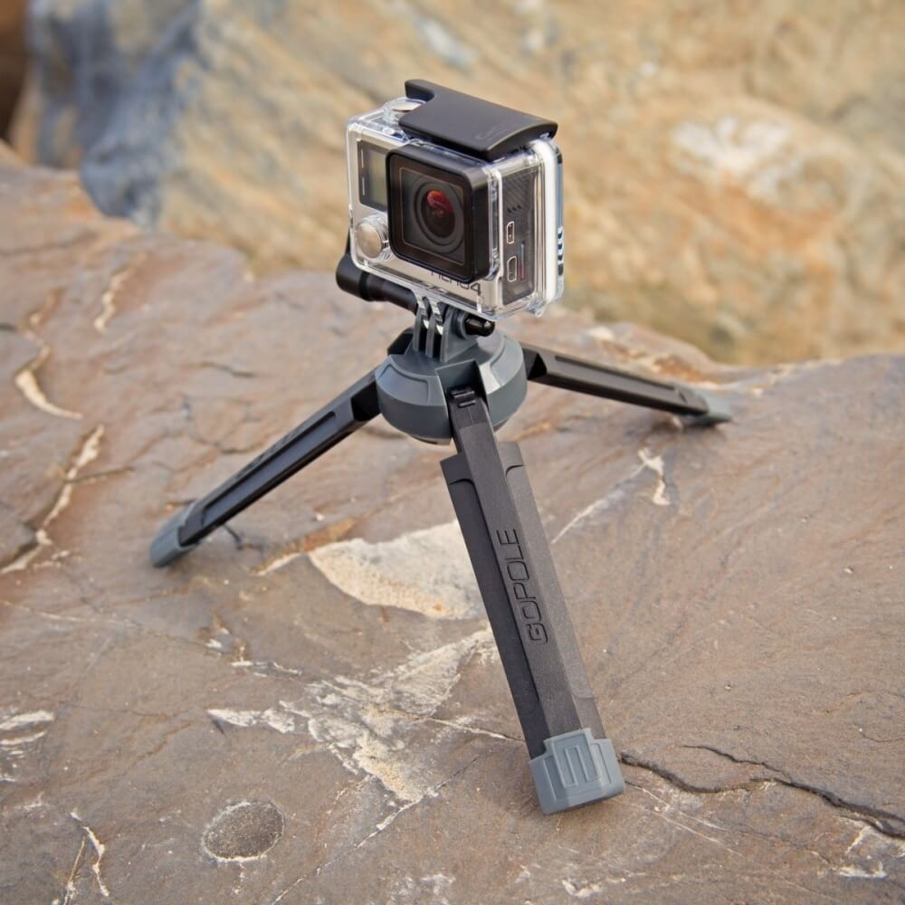 Tripé para GoPro e Câmeras Compactas Gopole Bi-Direcional GPBAS-15