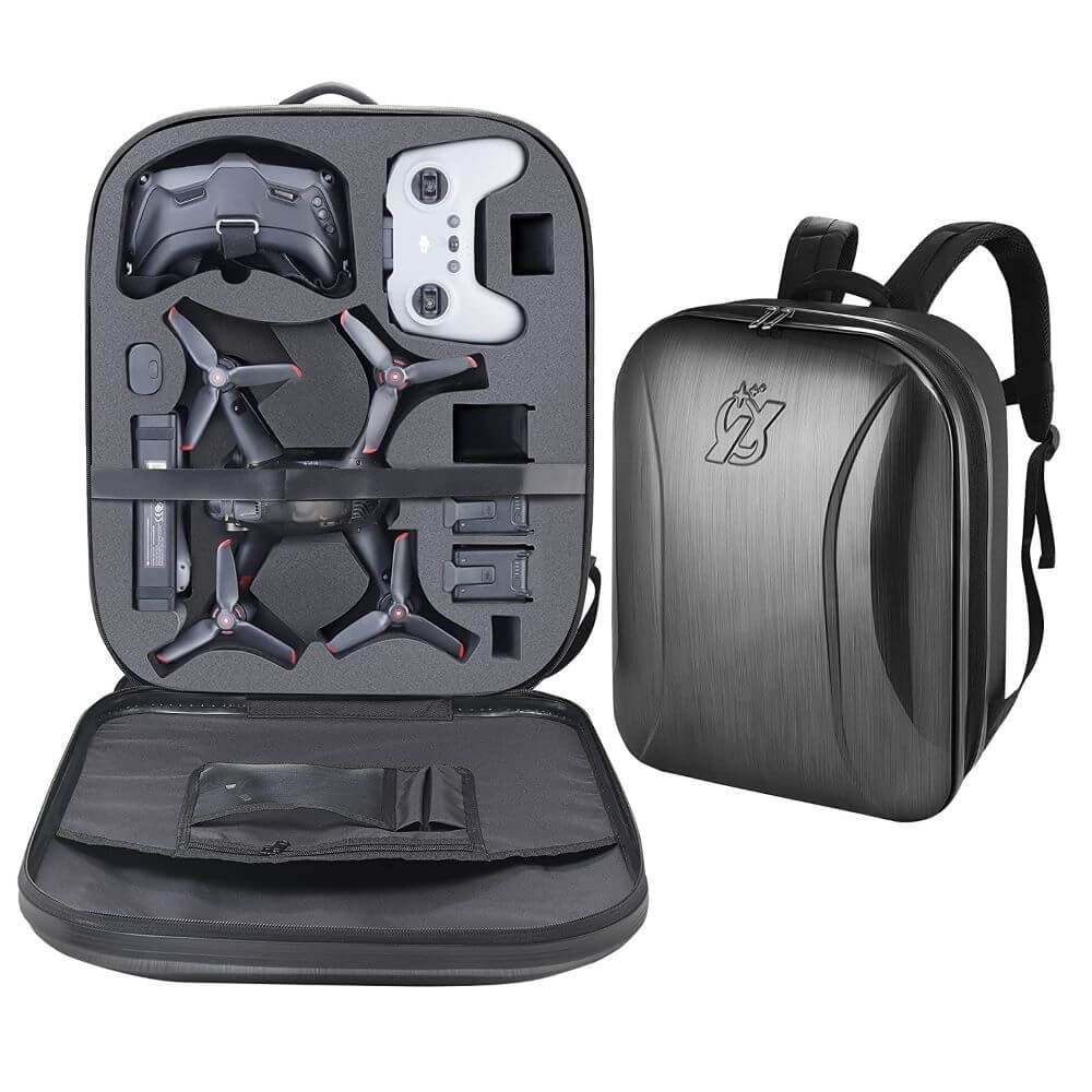 Mochila para Drone DJI FPV Fly More Combo - Cor Preto
