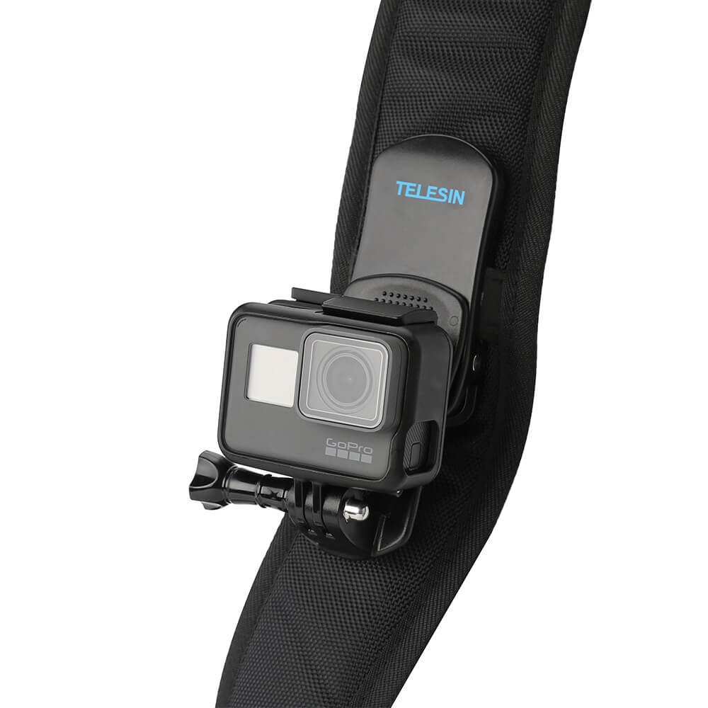 Suporte Clip para GoPro e Câmeras Similares - Telesin