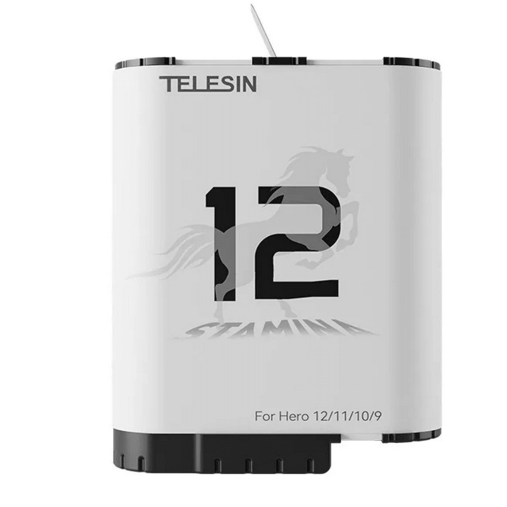 Bateria para GoPro Hero 12 / 11 / 10 / 9 Black - Telesin Stamina