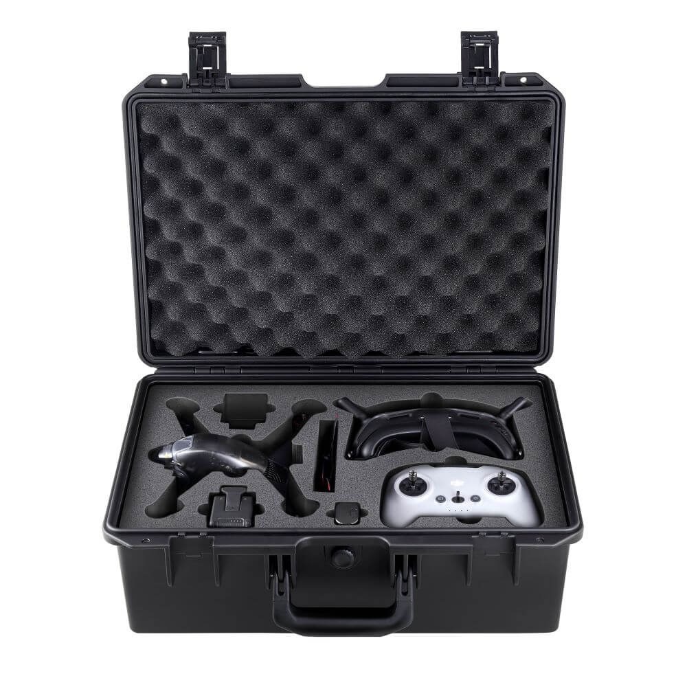 Maleta Estanque para Drone DJI FPV Fly More Combo - Cor Preto