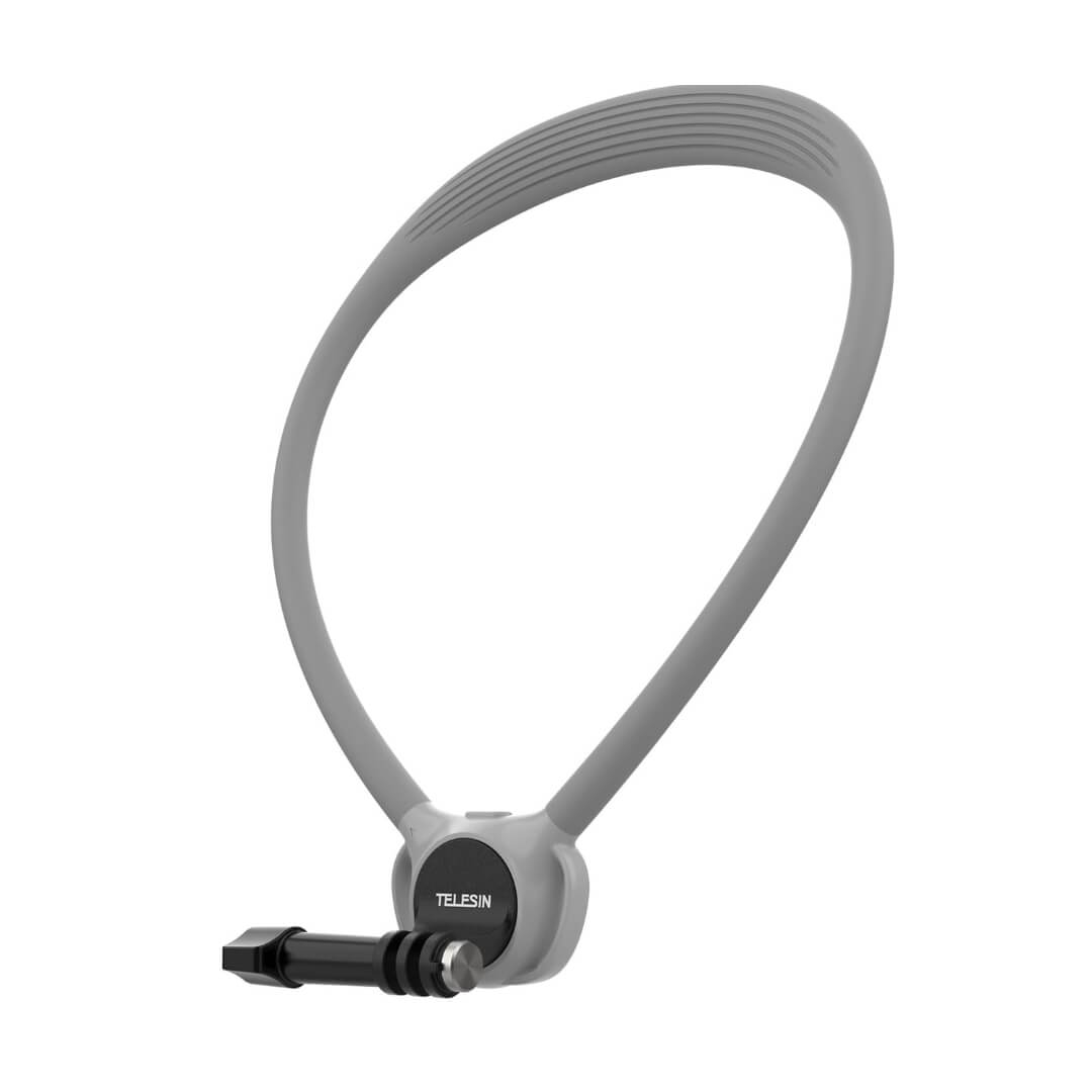 Alça de Pescoço para GoPro e Similares - Telesin Cor: Cinza Alça de Pescoço para GoPro e Similares - Telesin Cor: Cinza