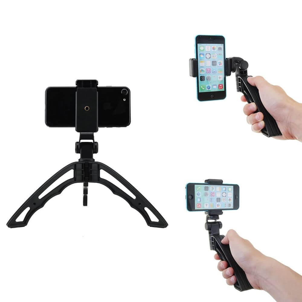 Mini Tripé para Celular com Controle Disparador Bluetooth - Apexel