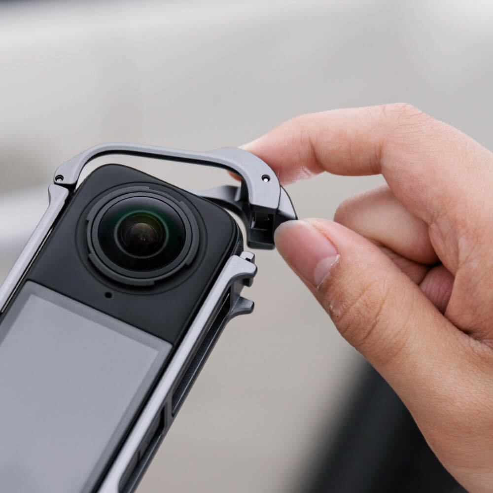 Suporte Frame em Alumínio para Insta360 X4 - Pgytech