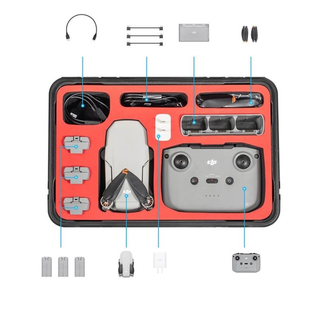 Case Maleta Estanque para Drone DJI Mini 2 /  Mini 2 SE / Mini 4K - StartRC