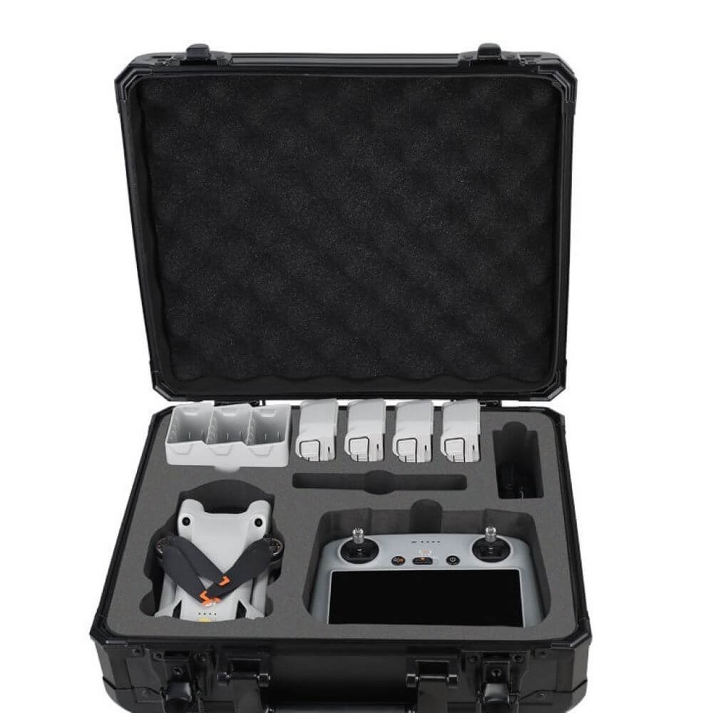 Maleta Rígida para Drone DJI Mini 3 Pro com Cantos em Alumínio