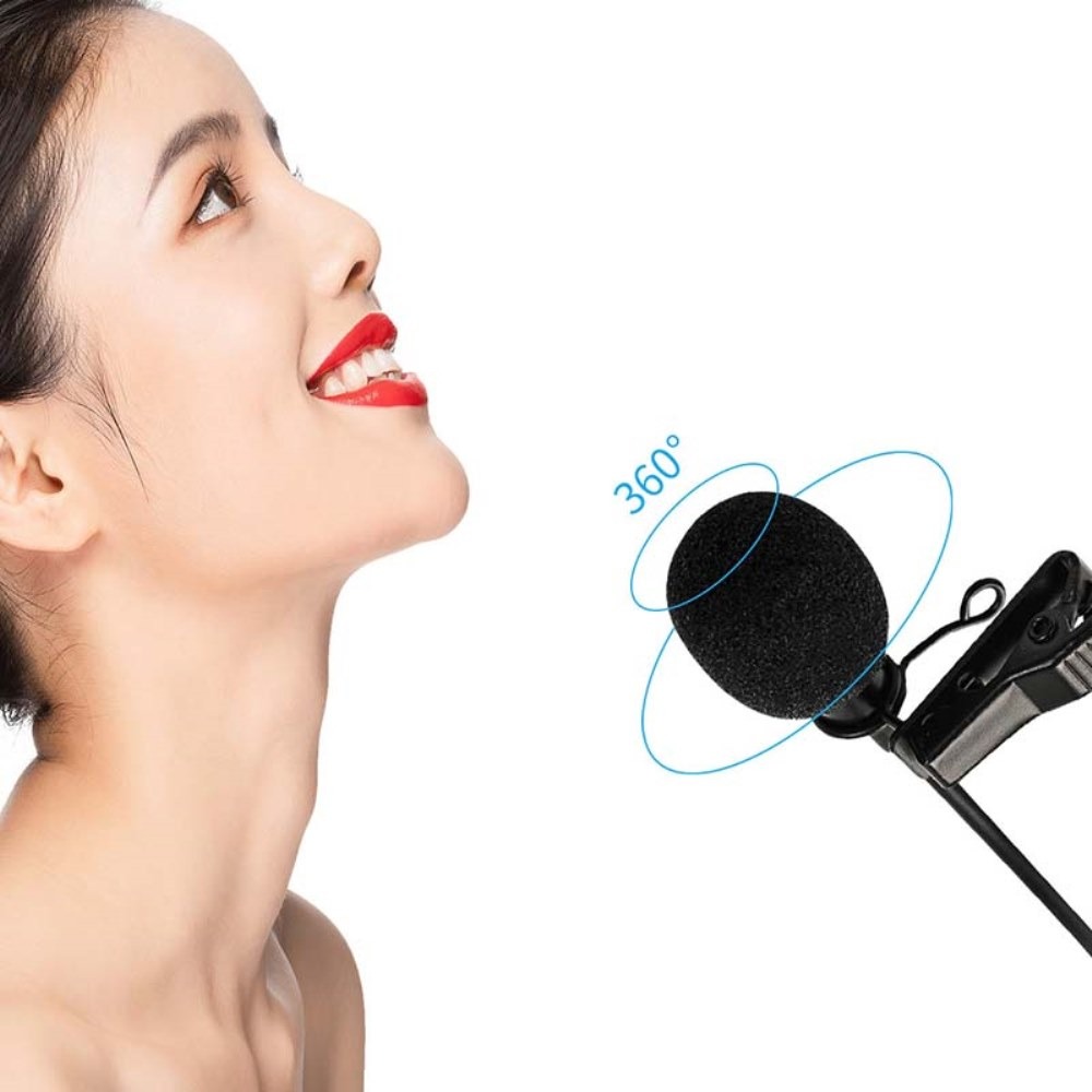 Microfone de Lapela para Celulares e Tablets - AriMic 6m