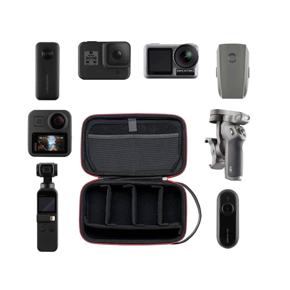Case para GoPro / Osmo Action / Osmo Pocket / Câmeras Similares - Telesin