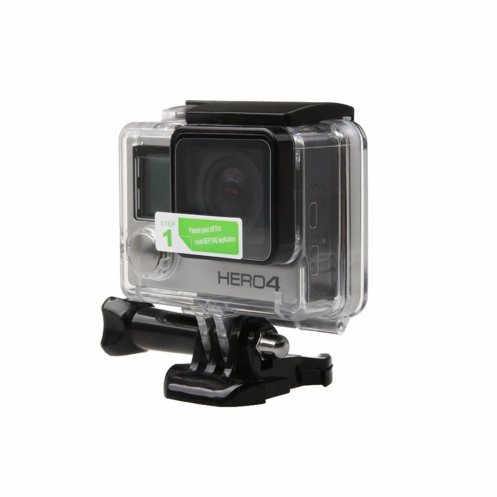 Películas para Lente Caixa Estanque e Tela Lcd GoPro Hero 4 Silver