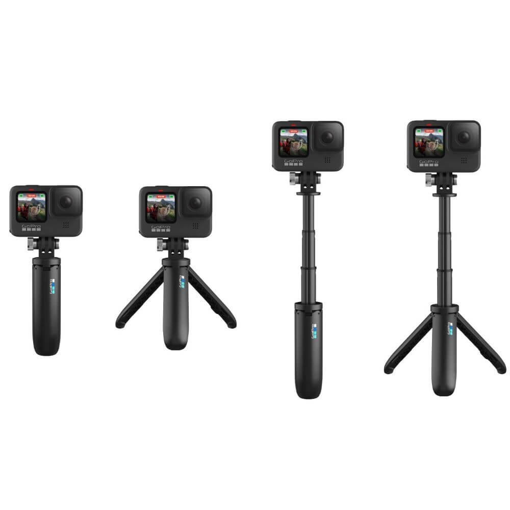 Kit Viagem GoPro 2.0 - Bastão Shorty + Clip Magnético + Estojo -  AKTTR-002