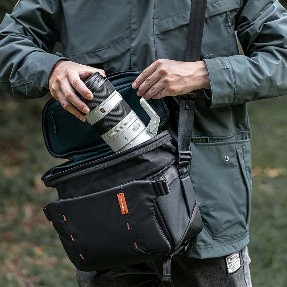 Bolsa de Ombro 11L - Pgytech OneMo Sling Cor Preto (Space Black)