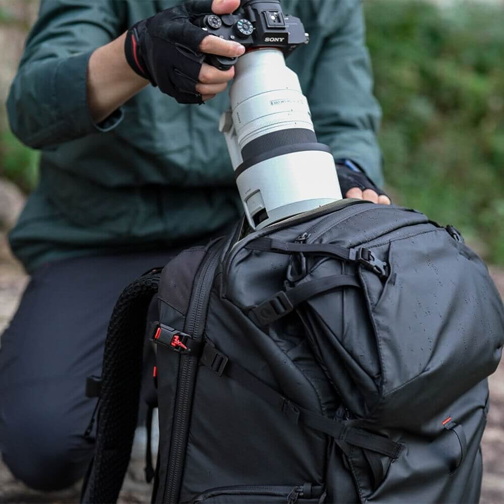 Mochila para Câmeras e Drones OnePro Focux - Pgytech 35L (Space Black)