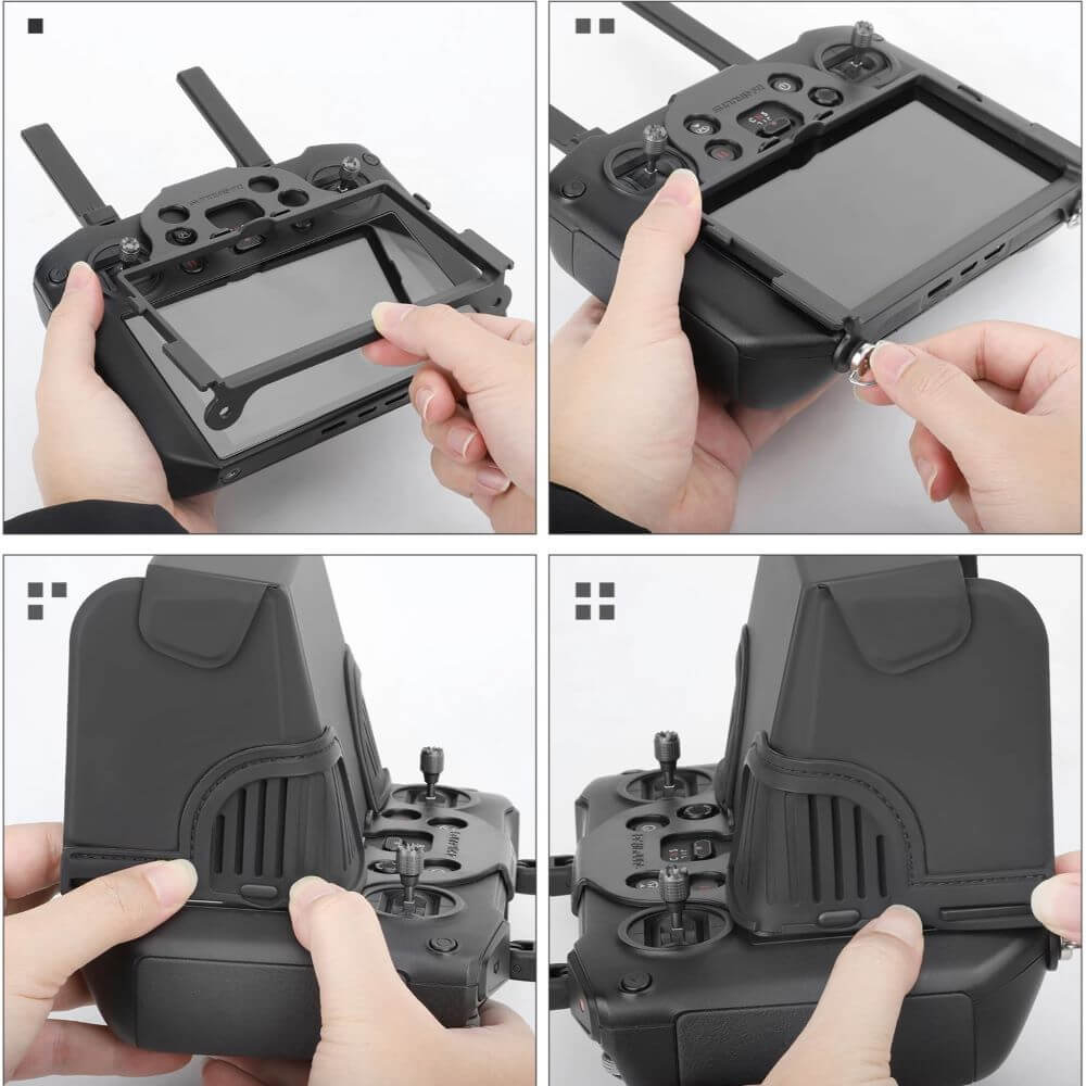 Protetor de Sol para Tela Controle Remoto DJI RC Pro - Sunnylife Protetor de Sol para Tela Controle Remoto DJI RC Pro - Sunnylife