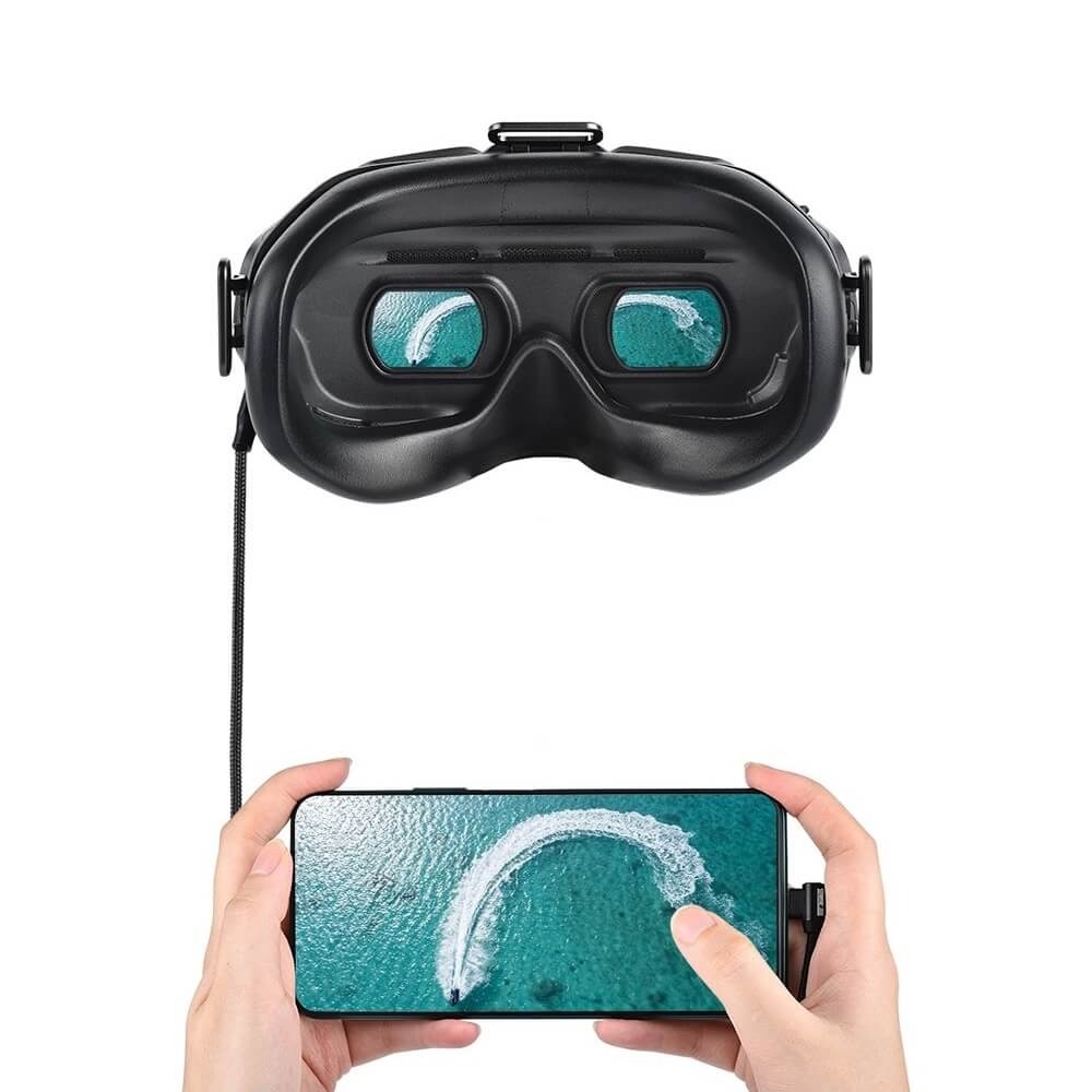 Cabo de Dados para DJI FPV Goggles em Celular com Entrada USB-C - StartRC (1,2m)