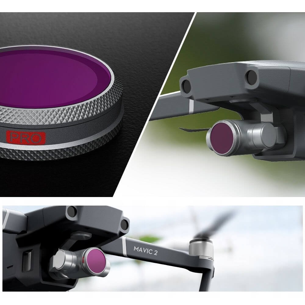 Filtros ND para DJI Mavic 2 Zoom Pgytech Professional ND8 ND16 ND32 ND64