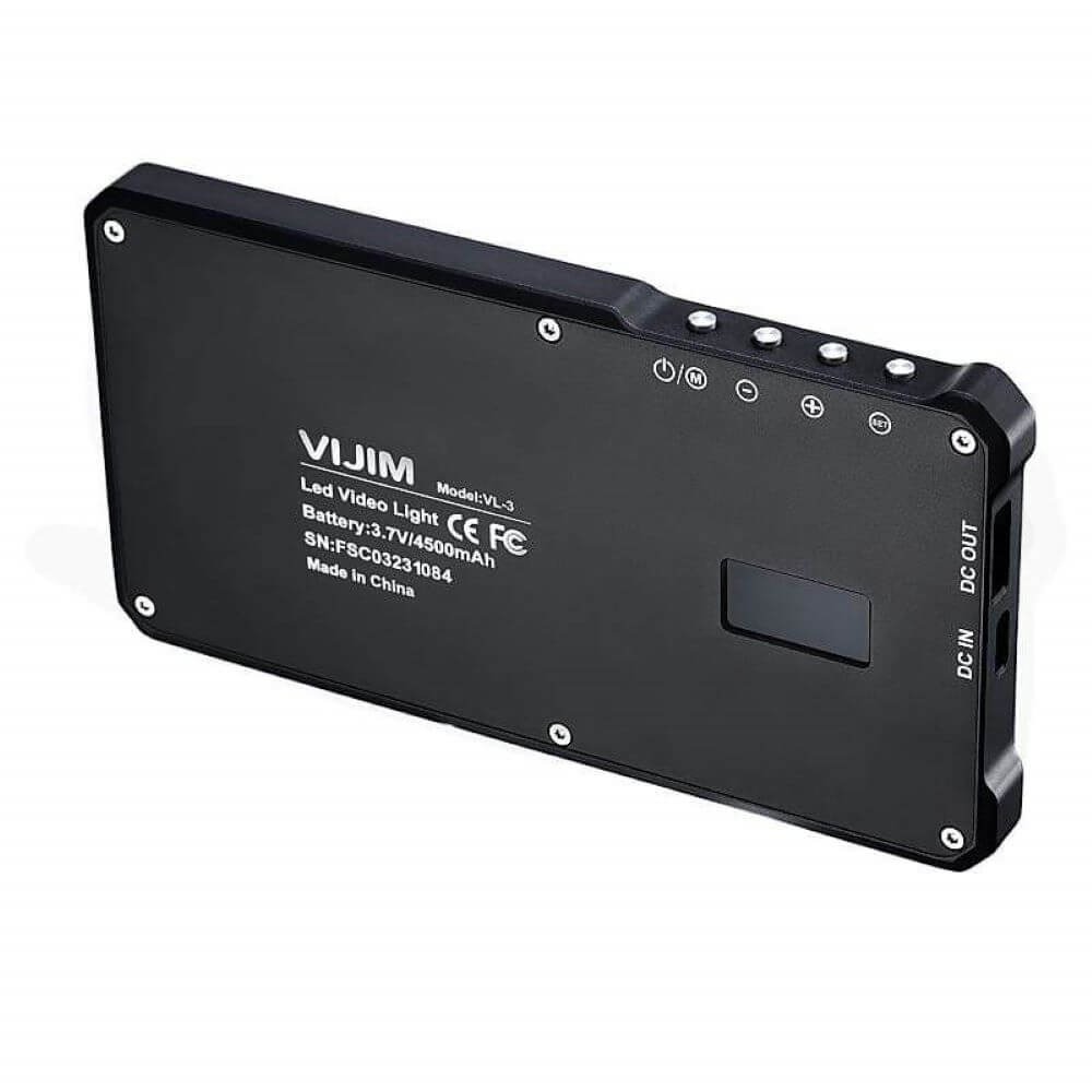 Iluminador de Led RGB para Câmeras / Celulares - Vijim VL-3