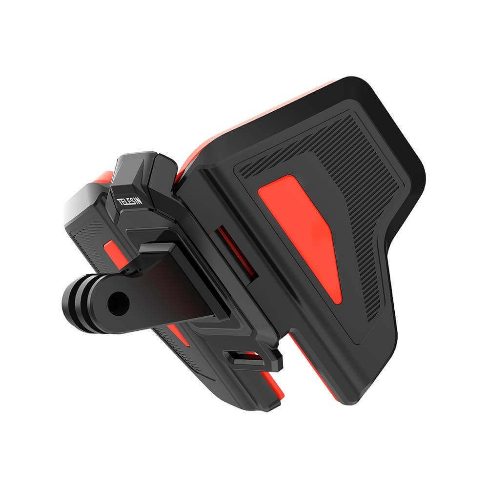 Suporte de Capacete Queixo para GoPro e Câmeras Similares - Telesin