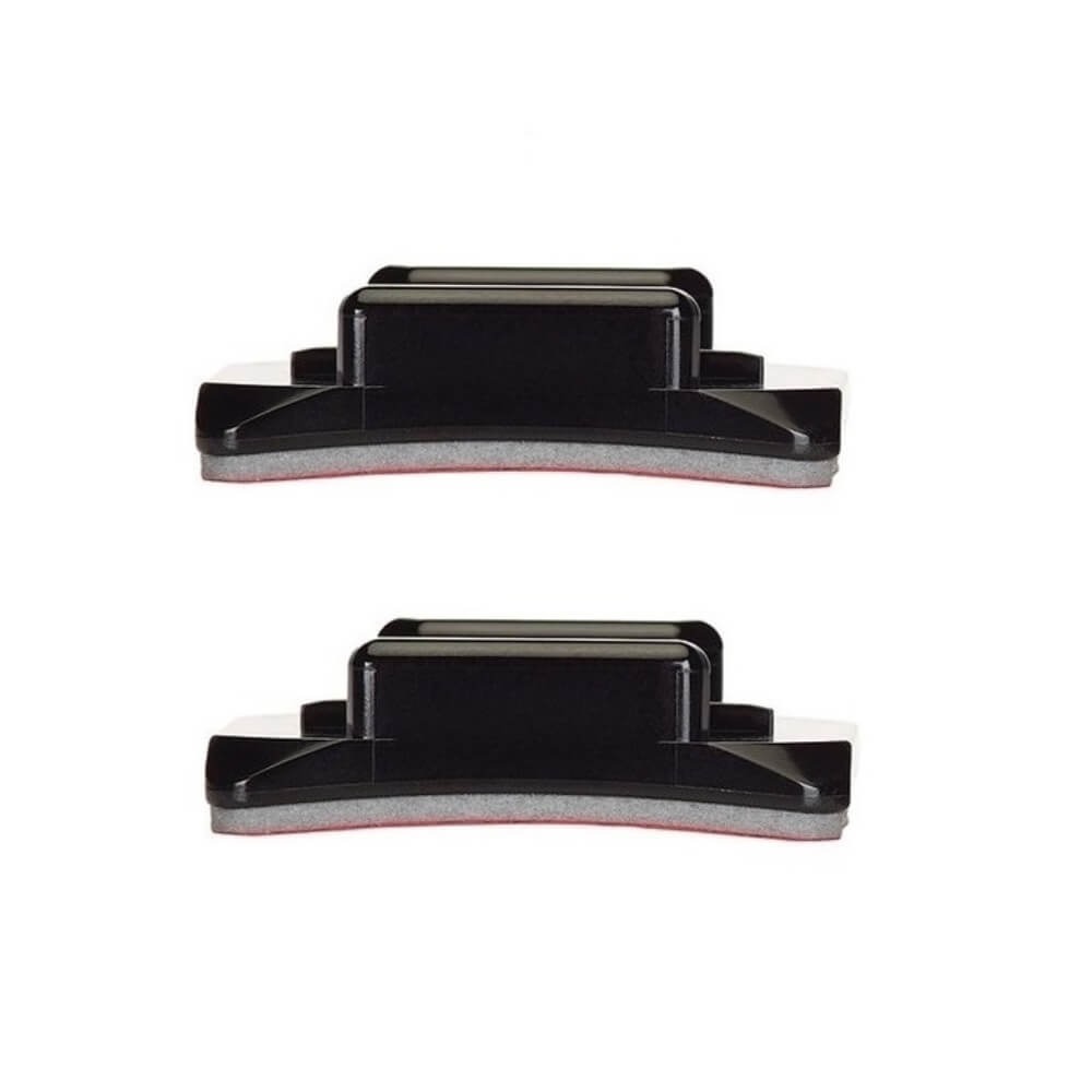 Kit com 2 Suportes Adesivos Curvos Para GoPro e Câmeras Similares