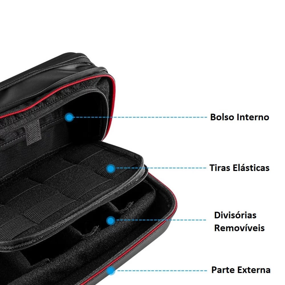 Case para GoPro / Osmo Action / Câmeras Similares - Telesin