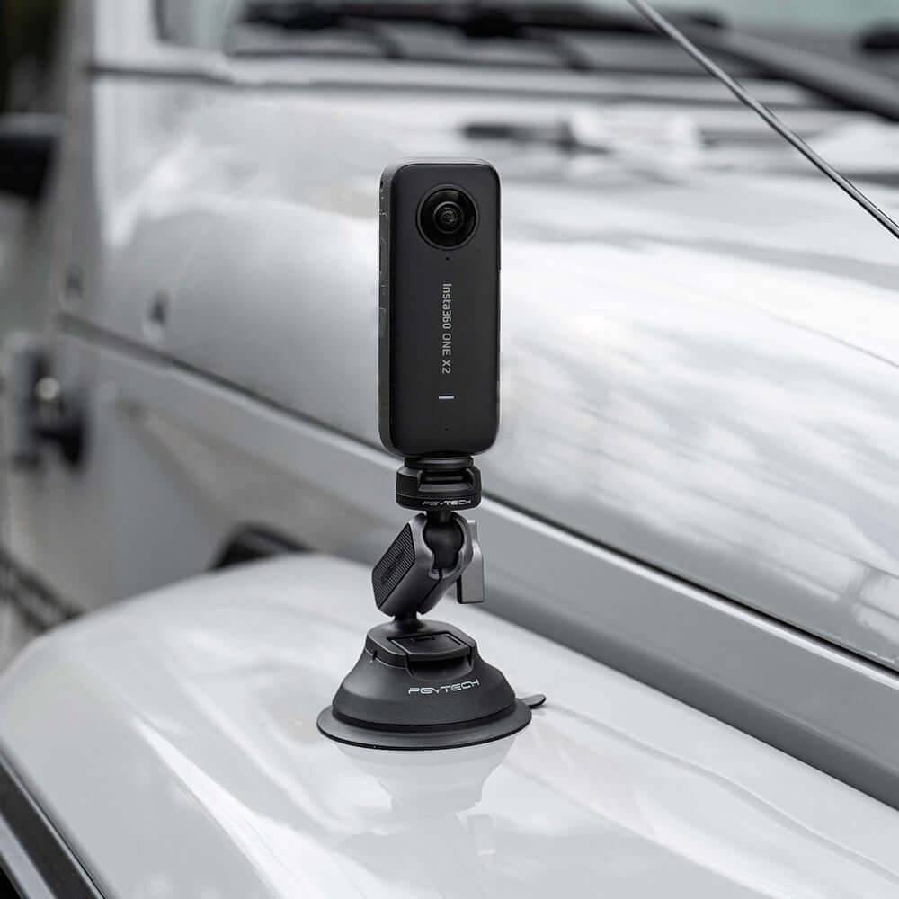 Suporte Ventosa para GoPro com Sistema Engate Rápido - Pgytech CapLock