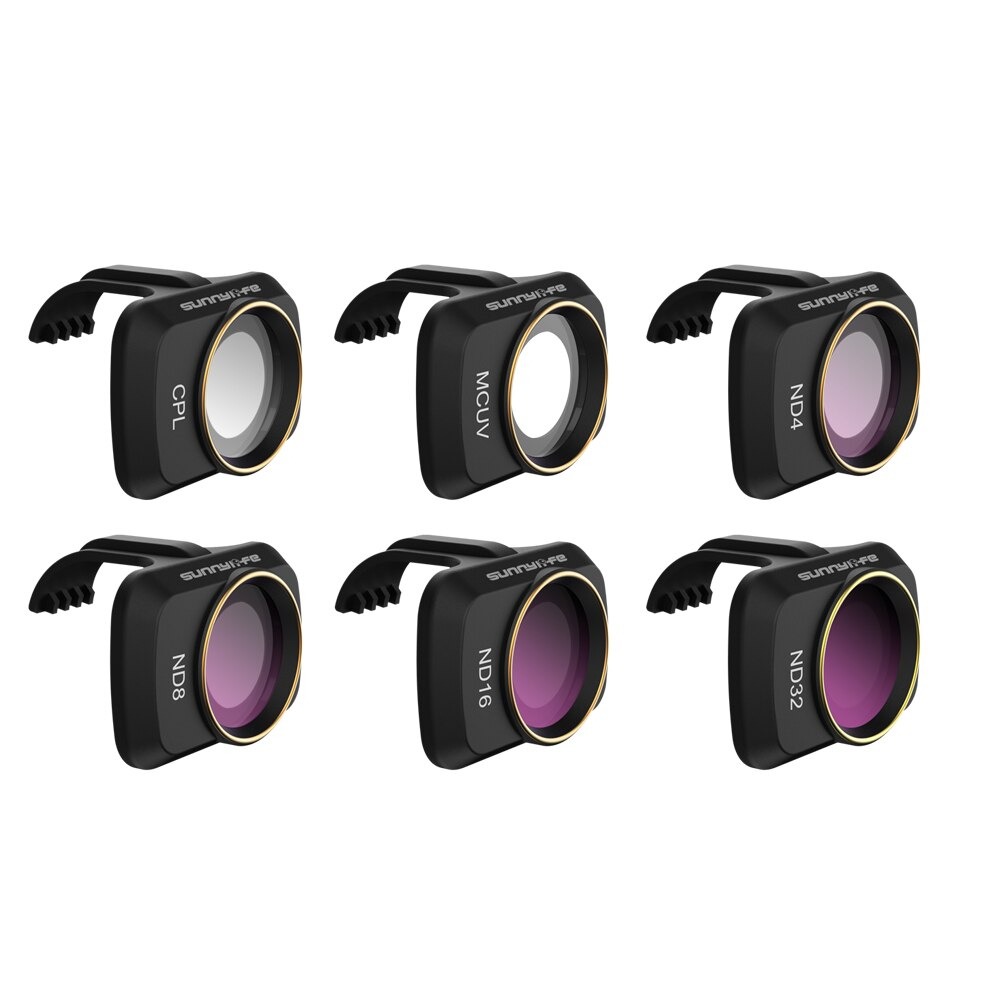 Kit de Filtros para Drone DJI Mavic Mini / Mini SE / Mini 2 / Mini 2 SE / Mini 4K - Sunnylife