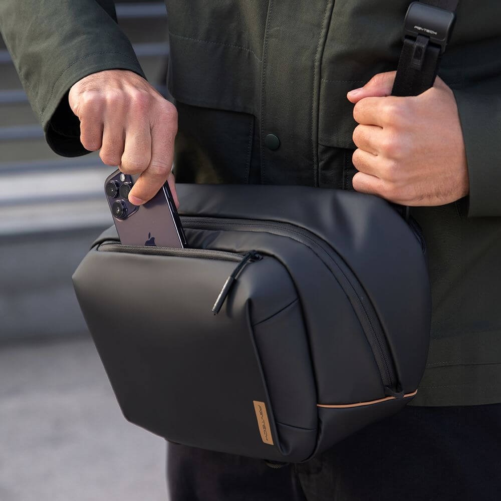 Bolsa de Ombro 6L - Pgytech OneGo V2 Cor Preta (Obsidian Black)