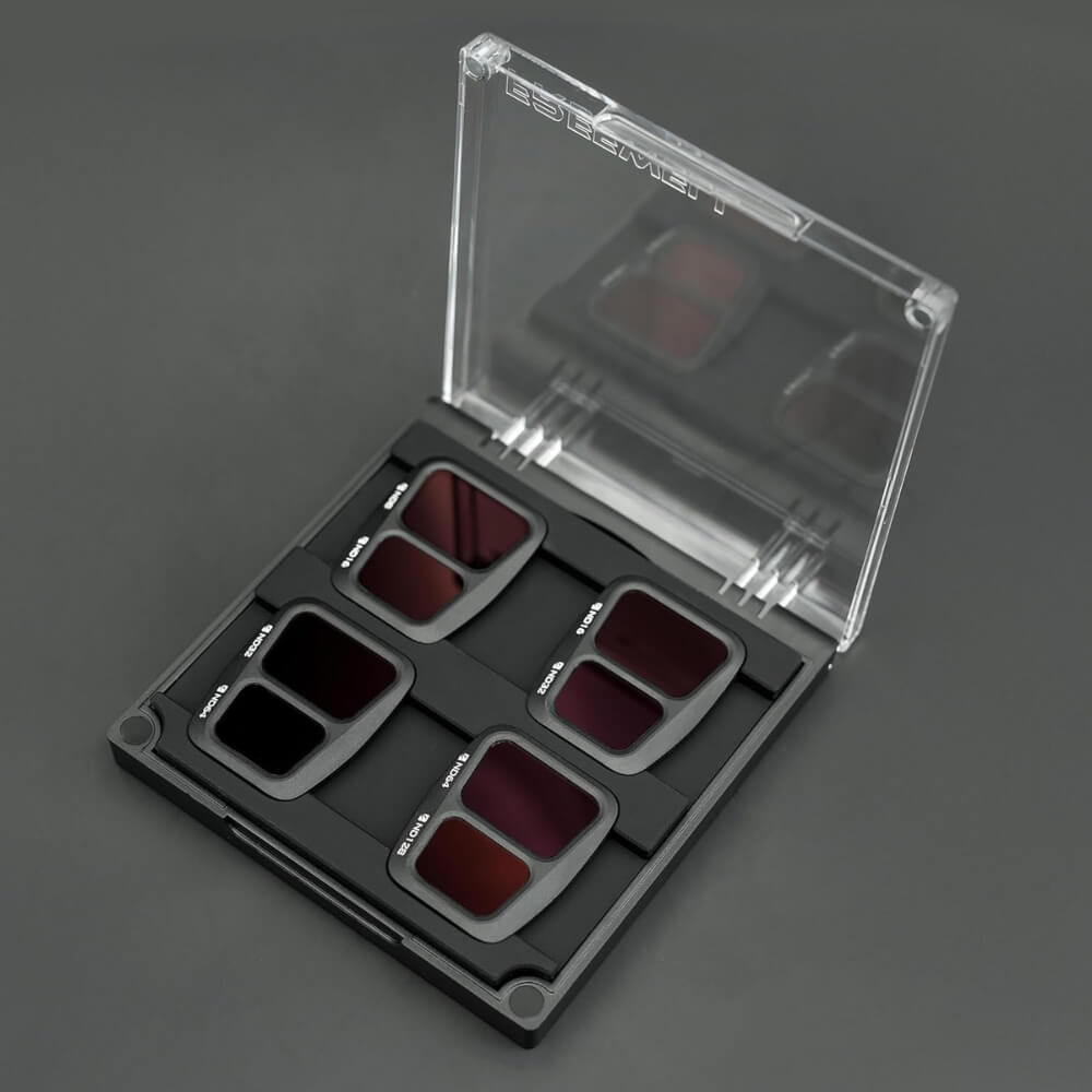 Kit de Filtros Split ND8/16 ND16/32 ND32/64 e ND64/128 para DJI Air 3 - Freewell