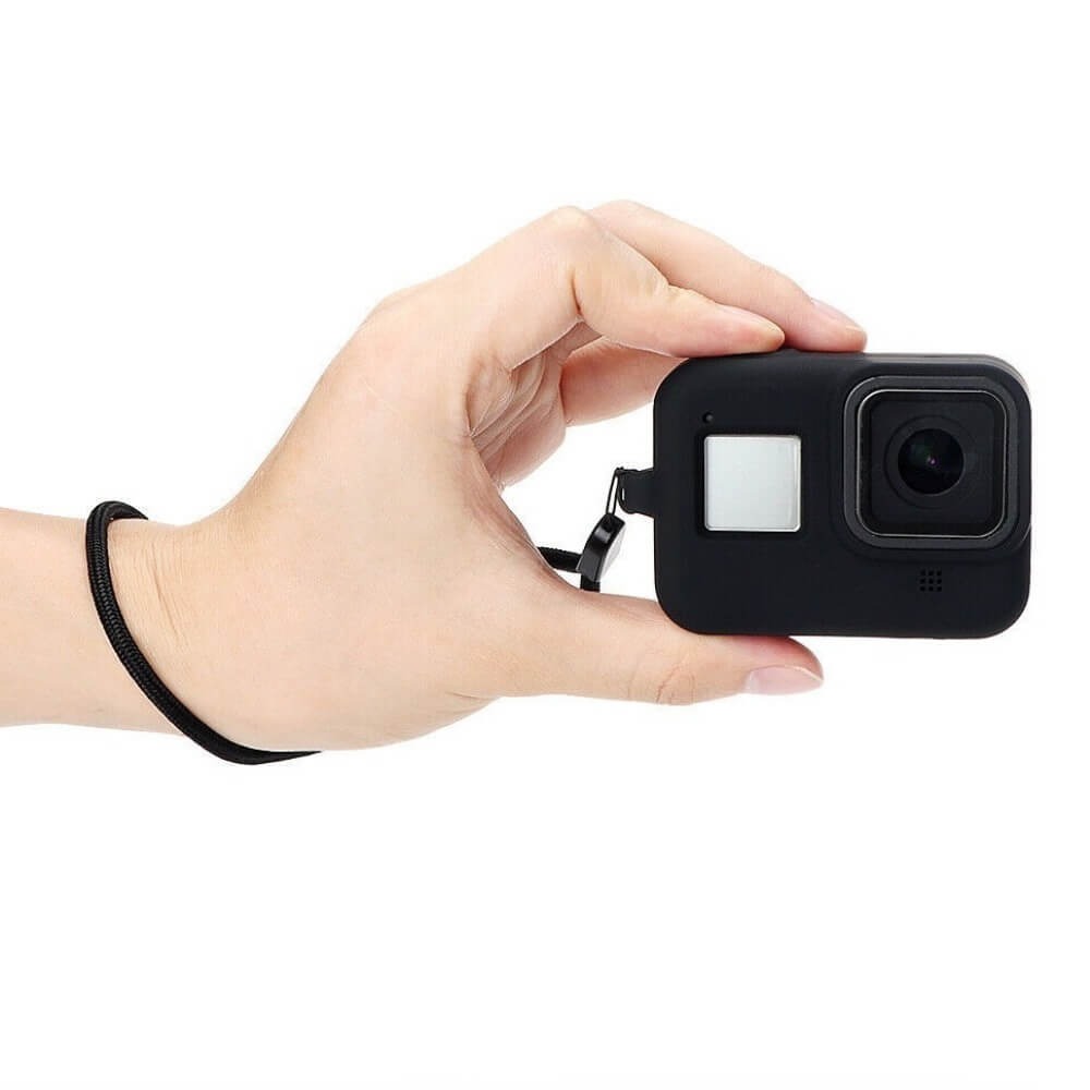 Capa de Silicone para GoPro Hero 8 Black + Cordão Ajustável