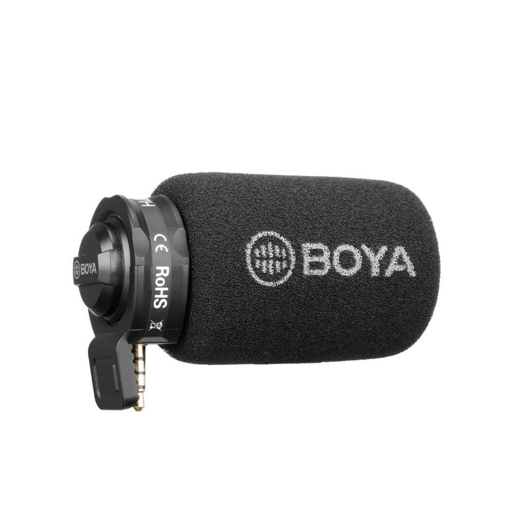 Microfone Direcional para Celulares e Tablets - BOYA BY-A7H