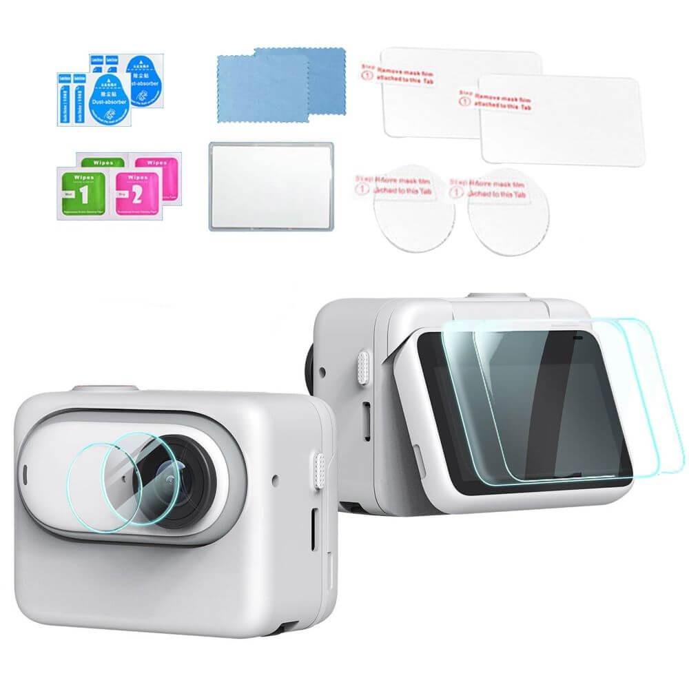 Películas para Câmera Insta360 GO 3 em Vidro Temperado (2 unid)