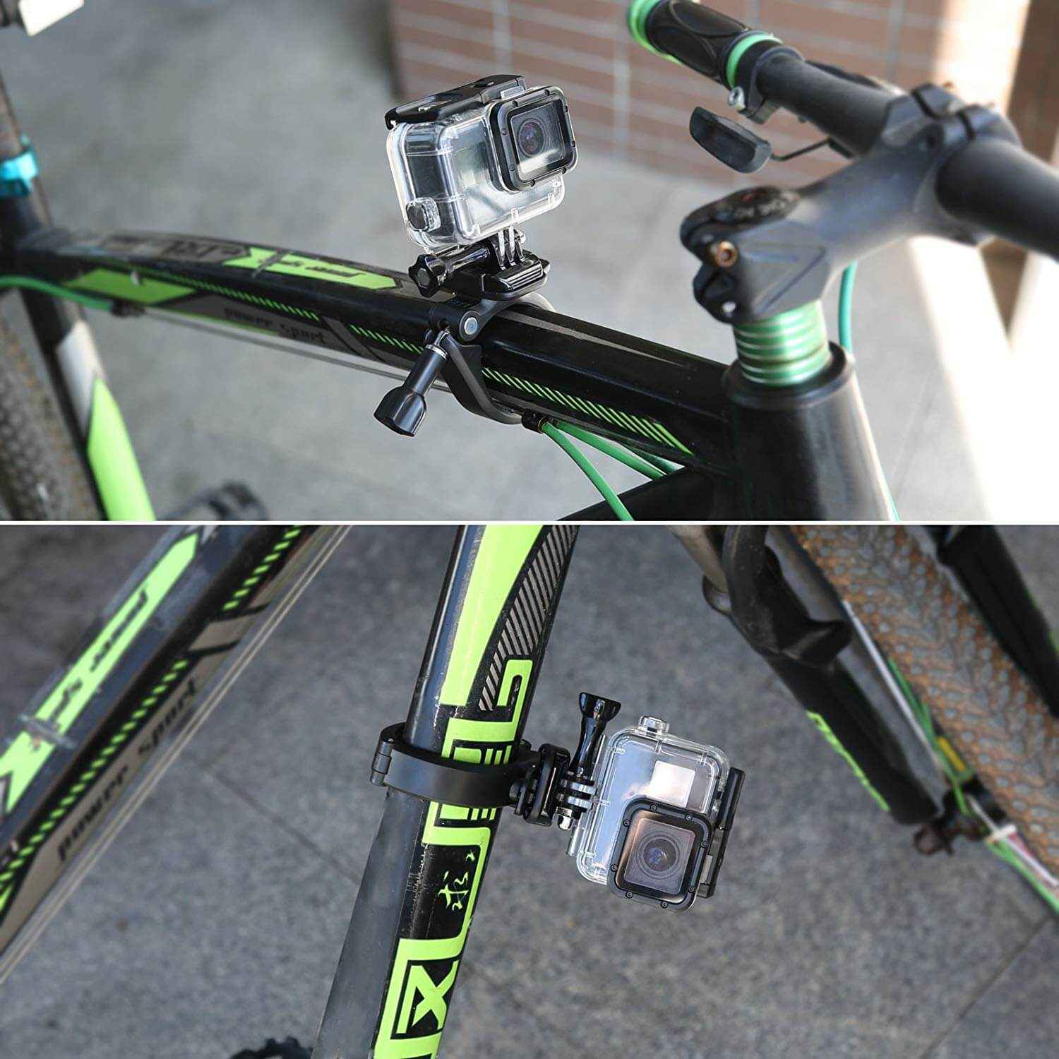 Suporte GoPro 360º para Barra Circular com Diâmetro entre 4,5 a 5cm