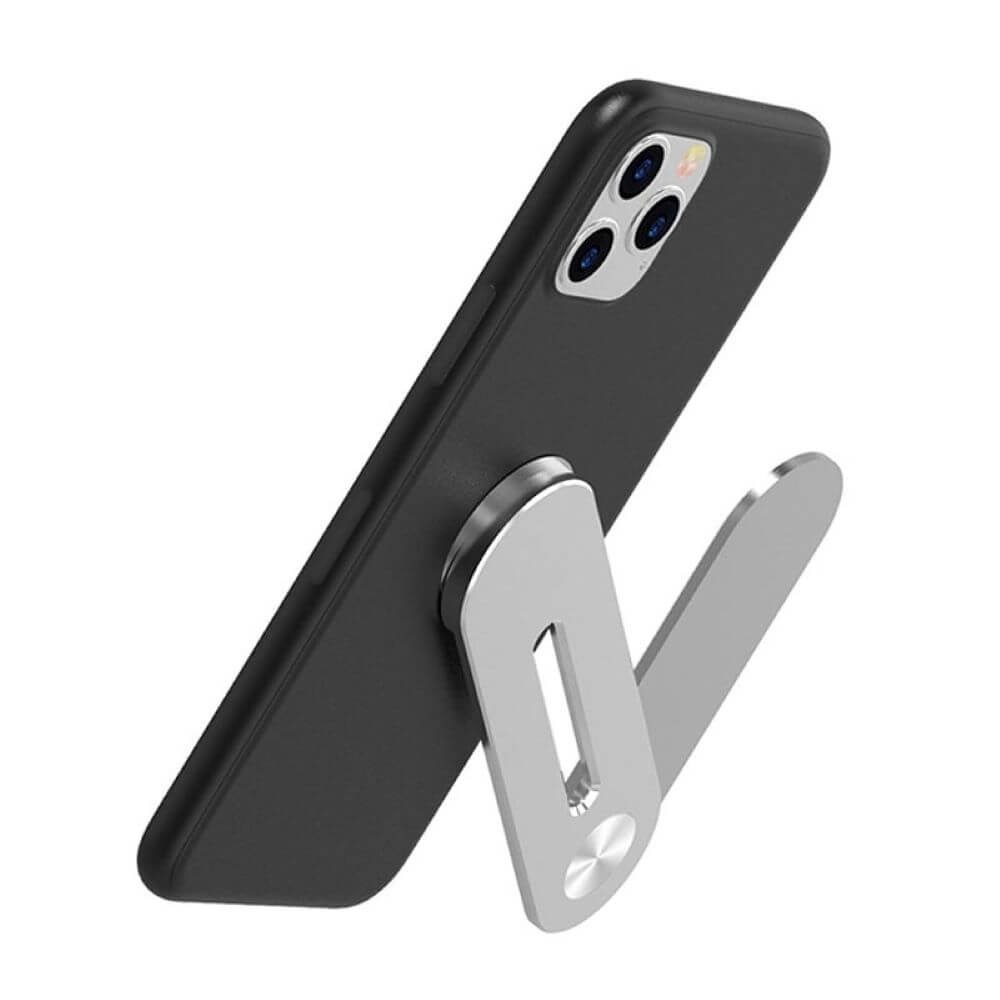 Suporte de Celular Magnético para Notebook em Alumínio