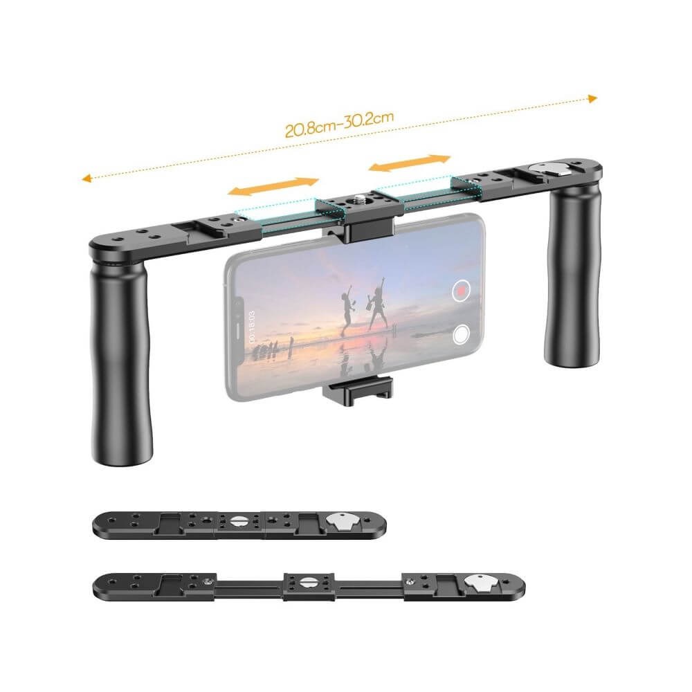 Suporte Estabilizador Manual para Celular e Câmera - Apexel
