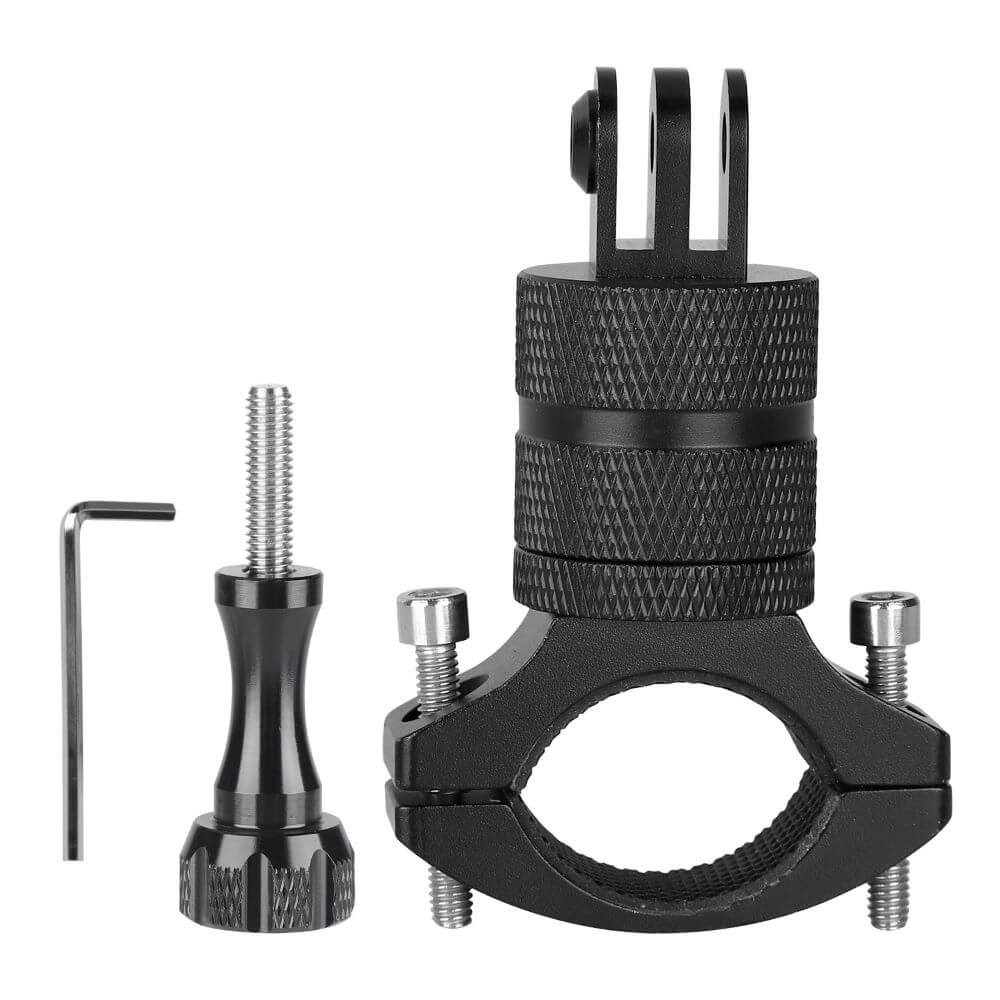 Suporte Guidão de Bike para GoPro e Câmeras Similares em Alumínio 360º