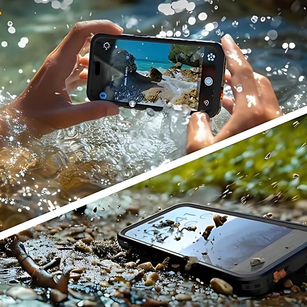 Capa Case a Prova D’água para iPhone 16 Pro - Telesin