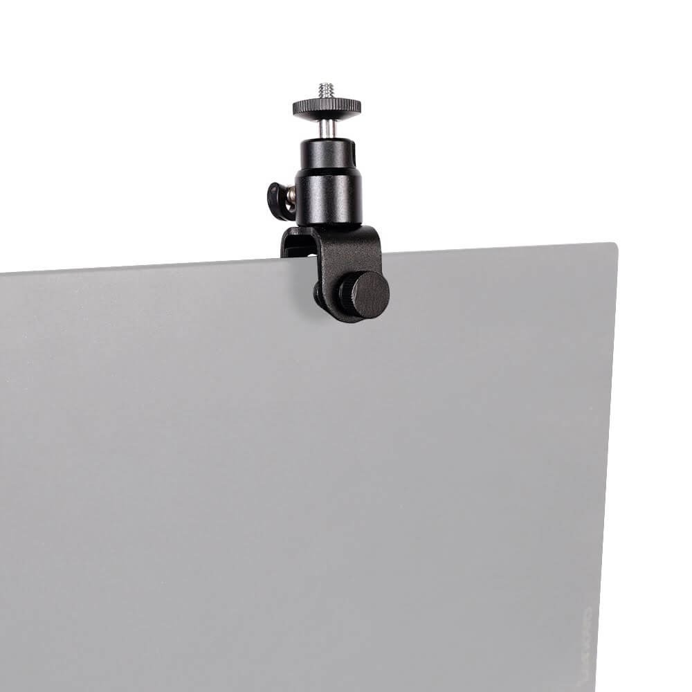 Suporte Clip para Notebook com Encaixe 1/4 Polegadas