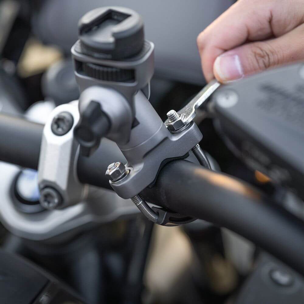 Suporte de Moto Guidão e Barras para Câmeras GoPro e Similares - Pgytech