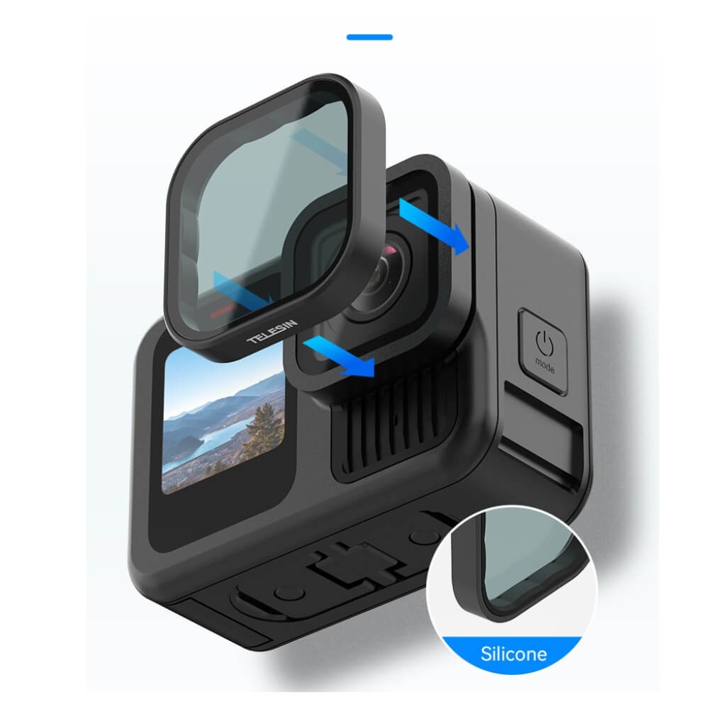 Kit de Filtros ND8/16/32 para GoPro Hero 13 Black - Telesin