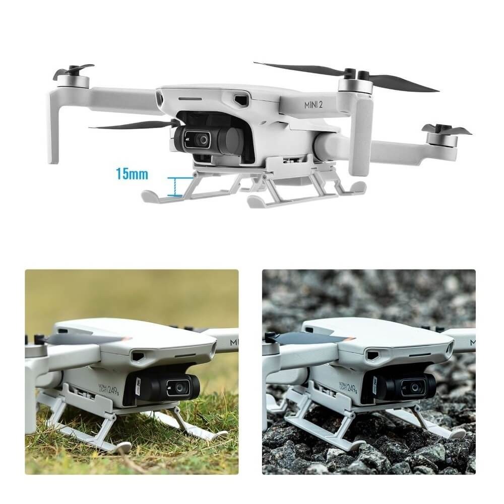 Trem de Pouso com Led para DJI Mavic Mini / Mini SE / Mini 2 / Mini 2 SE / Mini 4K - StartRC
