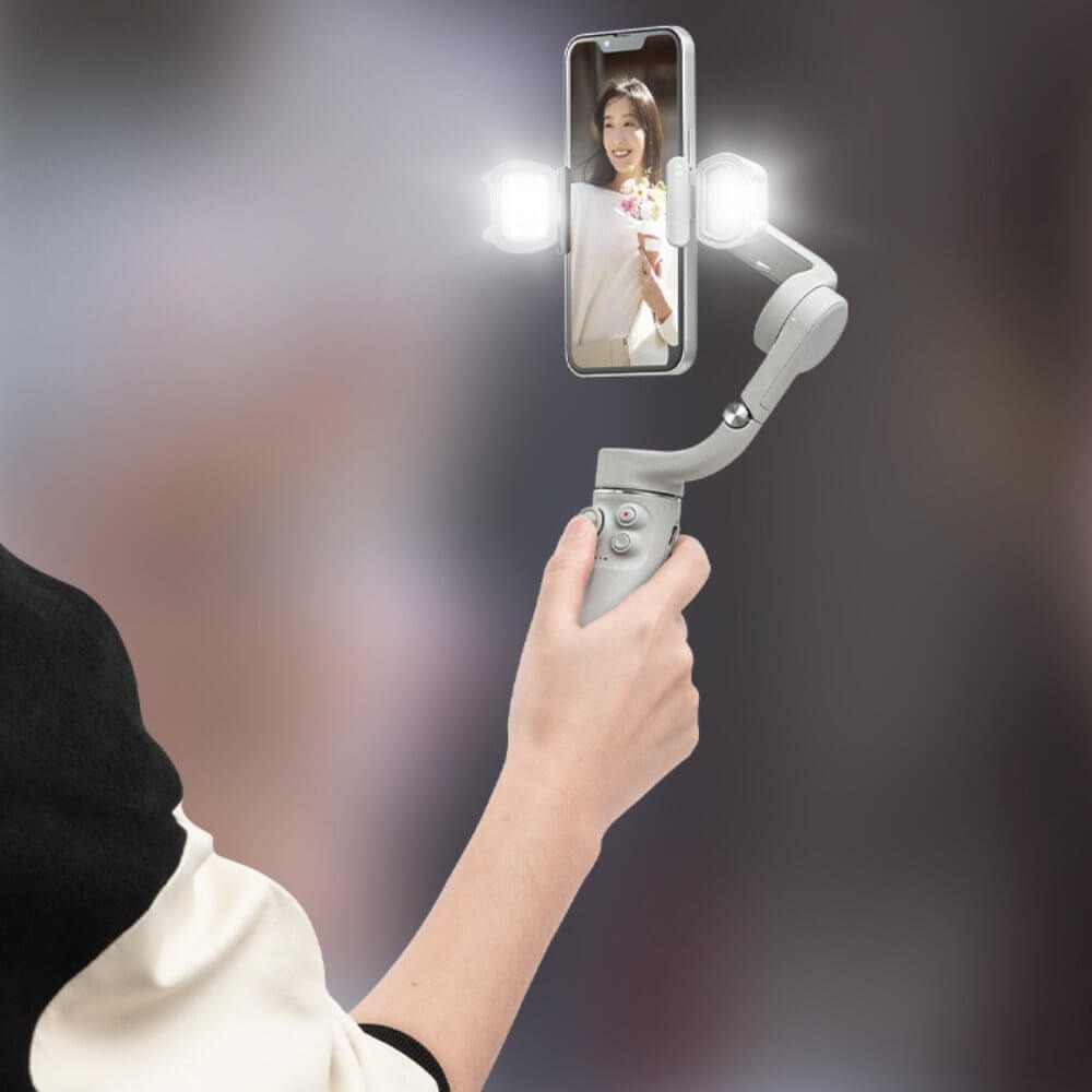 Iluminador com Suporte Magnético para DJI Osmo Mobile Séries - StartRC
