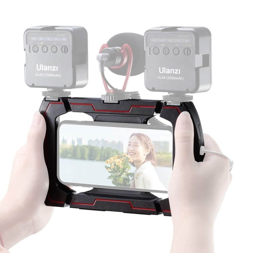Suporte Manual para Celular com Carregamento por Indução - Ulanzi U-Rig Wireless