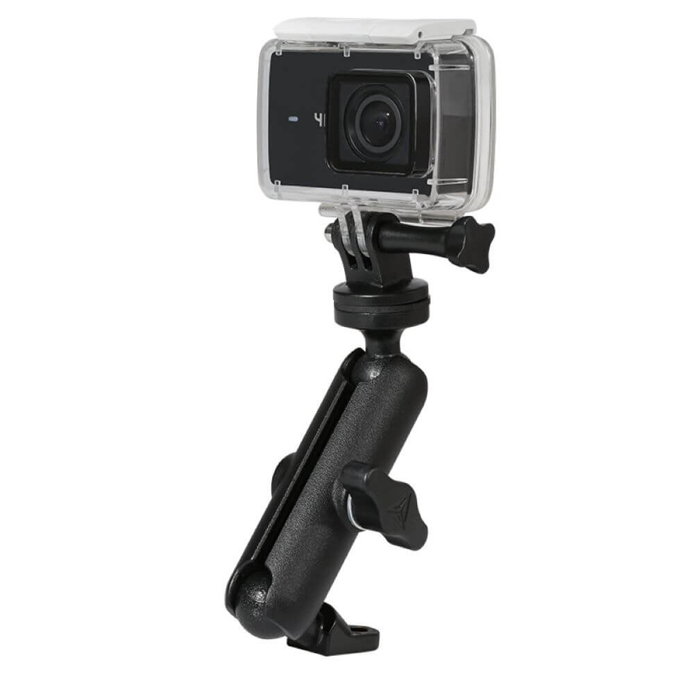 Suporte Retrovisor de Moto para GoPro e Câmeras Similares