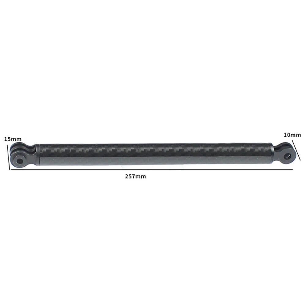 Suporte Extensor para GoPro e Câmeras Similares em Fibra de Carbono