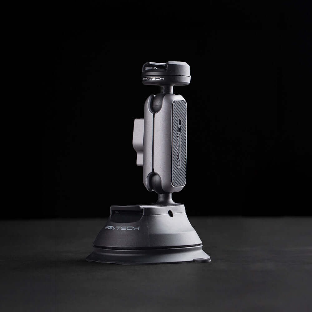 Suporte Ventosa para GoPro com Sistema Engate Rápido - Pgytech CapLock